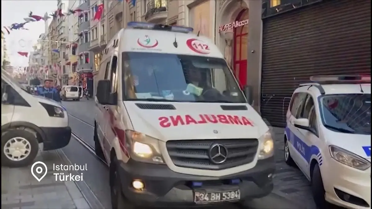 Explosion in Einkaufsstraße in Istanbul Tote und Verletzte