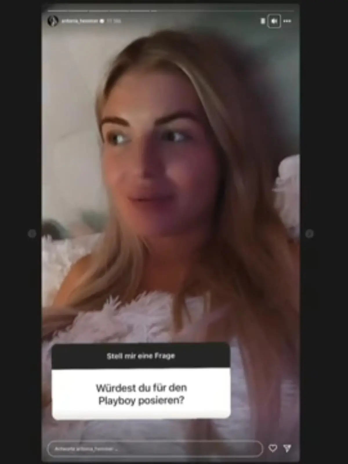 Bild zu: "Antonia Hemmer will in den Playboy"