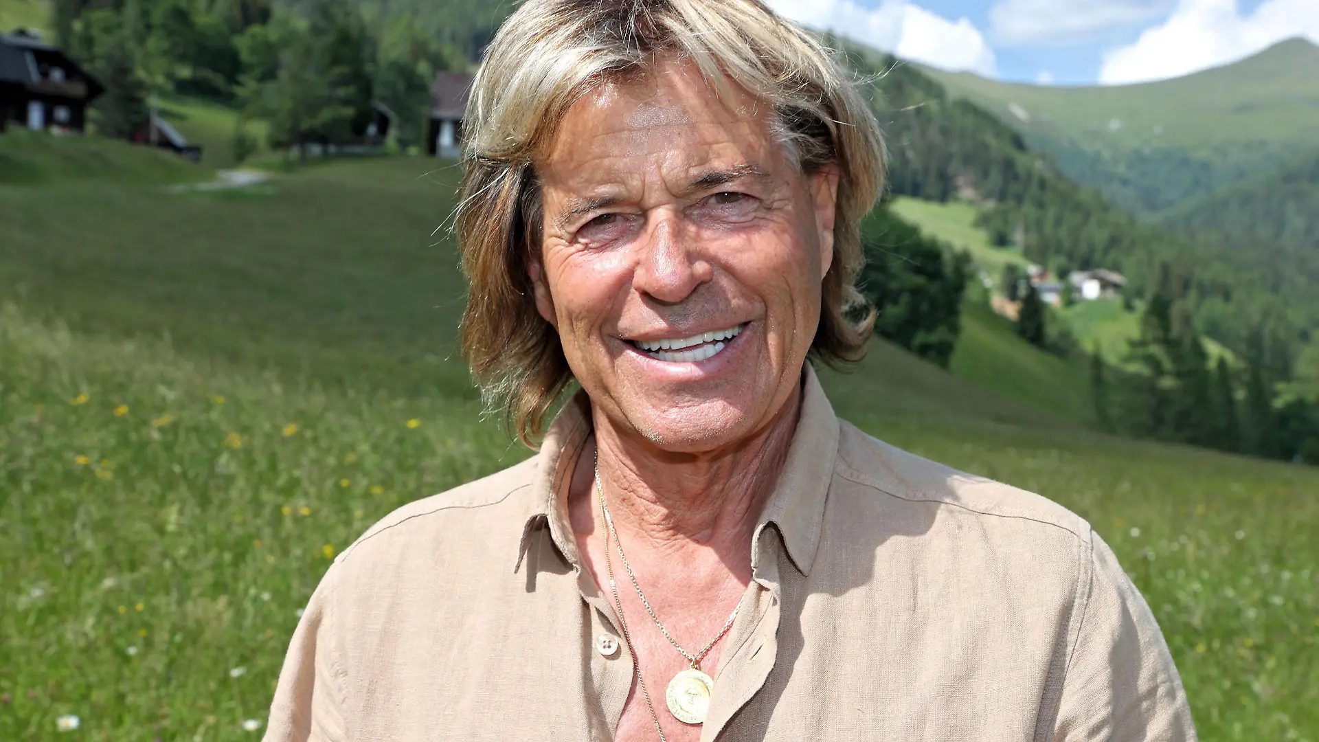 ORF Wenn die Musi spielt . Sänger Hansi Hinterseer während Proben zum Musik Open Air Wenn die Musi spielt am 17.06.2022 in Bad Kleinkirchheim. 20220618BOS0042 *** ORF Wenn die Musi spielt singer Hansi Hinterseer during rehearsals for the music open air Wenn die Musi spielt on 17 06 2022 in Bad Kleinkirchheim 20220618BOS0042 