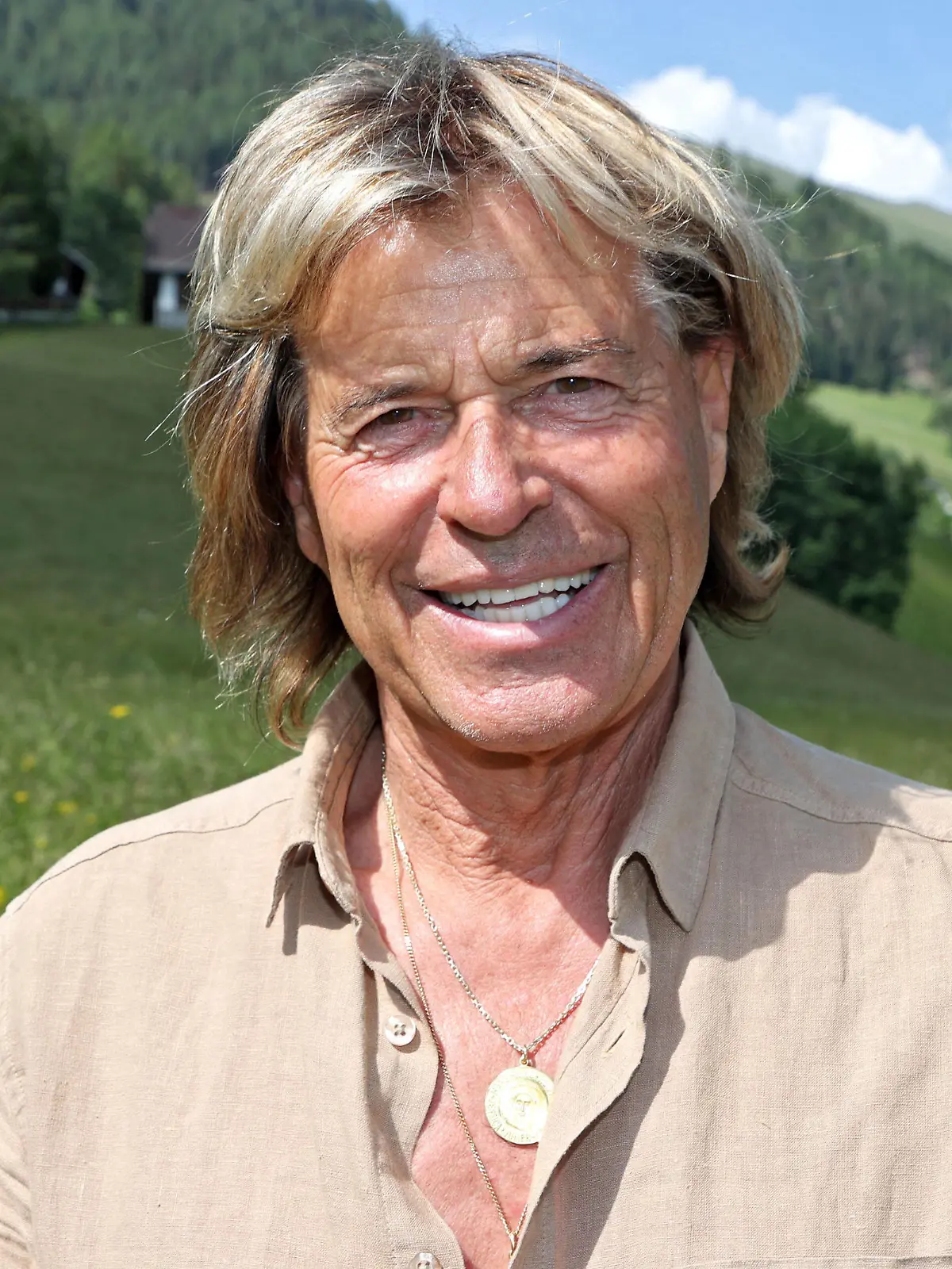 ORF Wenn die Musi spielt . Sänger Hansi Hinterseer während Proben zum Musik Open Air Wenn die Musi spielt am 17.06.2022 in Bad Kleinkirchheim. 20220618BOS0042 *** ORF Wenn die Musi spielt singer Hansi Hinterseer during rehearsals for the music open air Wenn die Musi spielt on 17 06 2022 in Bad Kleinkirchheim 20220618BOS0042 