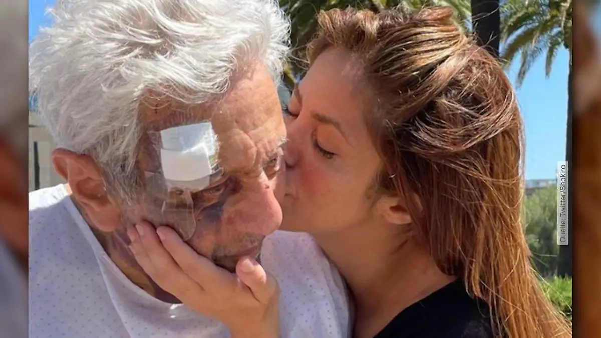 Shakira besucht Papa im Krankenhaus Sorge um ihren Vater?