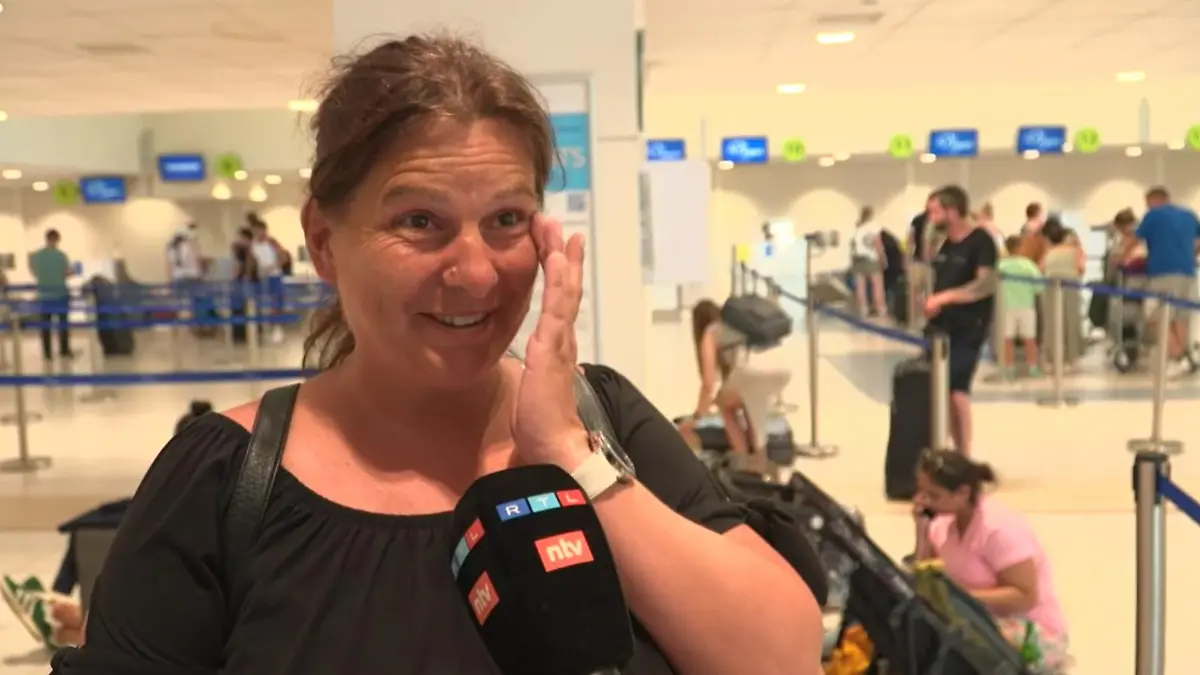 Birgit Friedrichs erlebte die Feuer auf Rhodos aus nächster Nähe.
