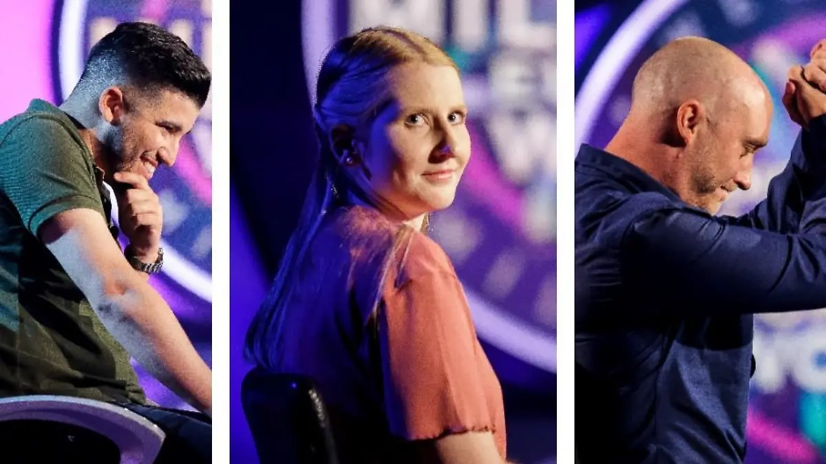 Für das 3-Millionen-Euro-Finale qualifiziert: "Wer wird Millionär?"-Kandidaten - Zekihan Büyükyilmaz, Nora Sophie Filipczak und Robin Romahn
