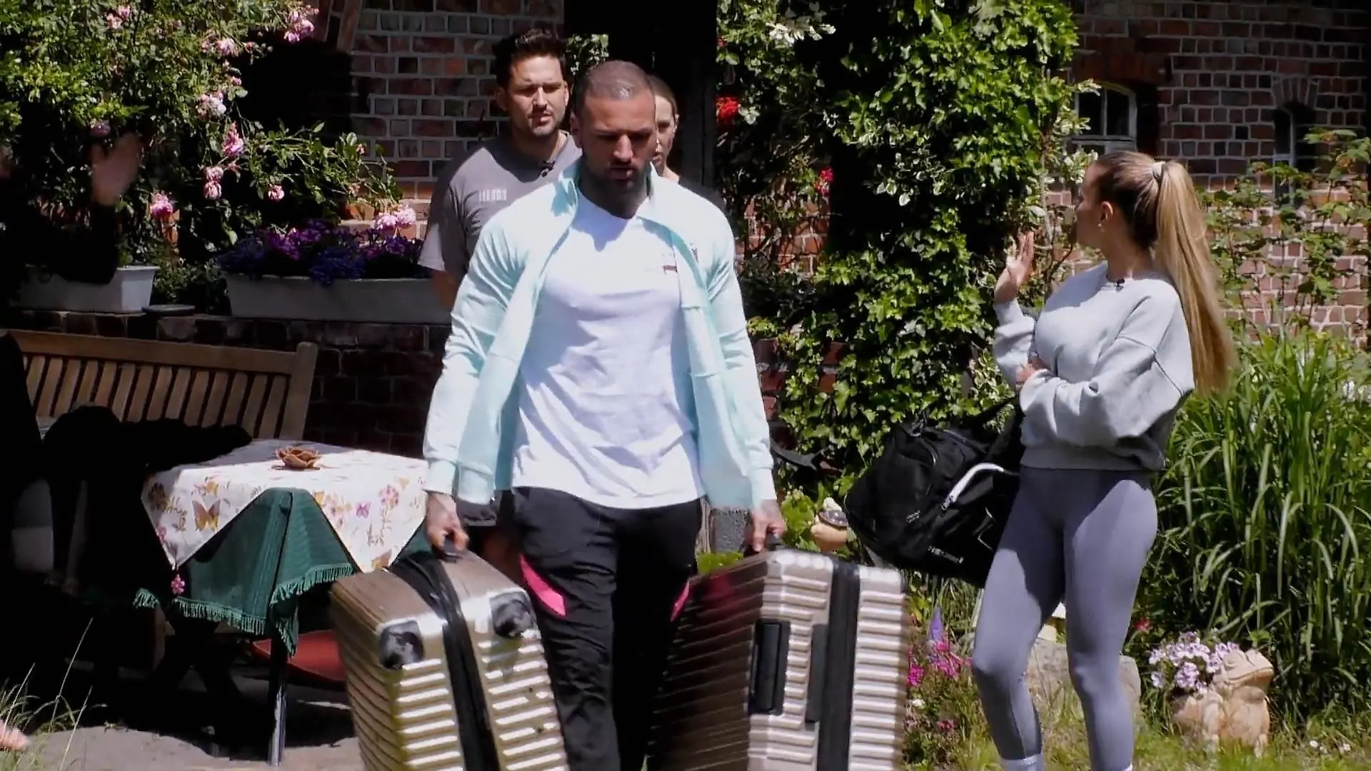 Platz 3: Diogo & Vanessa machen im Sommerhaus die Biege Das Aus kurz vorm Ziel