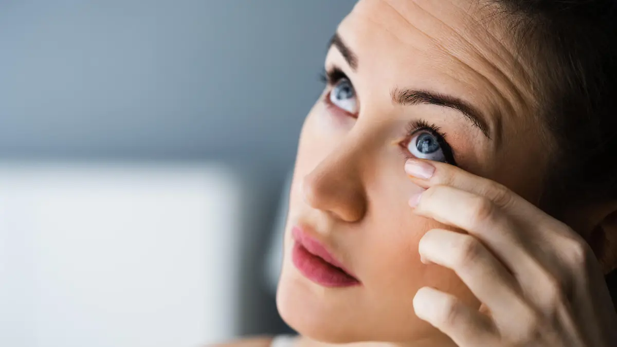 Tired Exhausted Eye Pain And Ache Problem