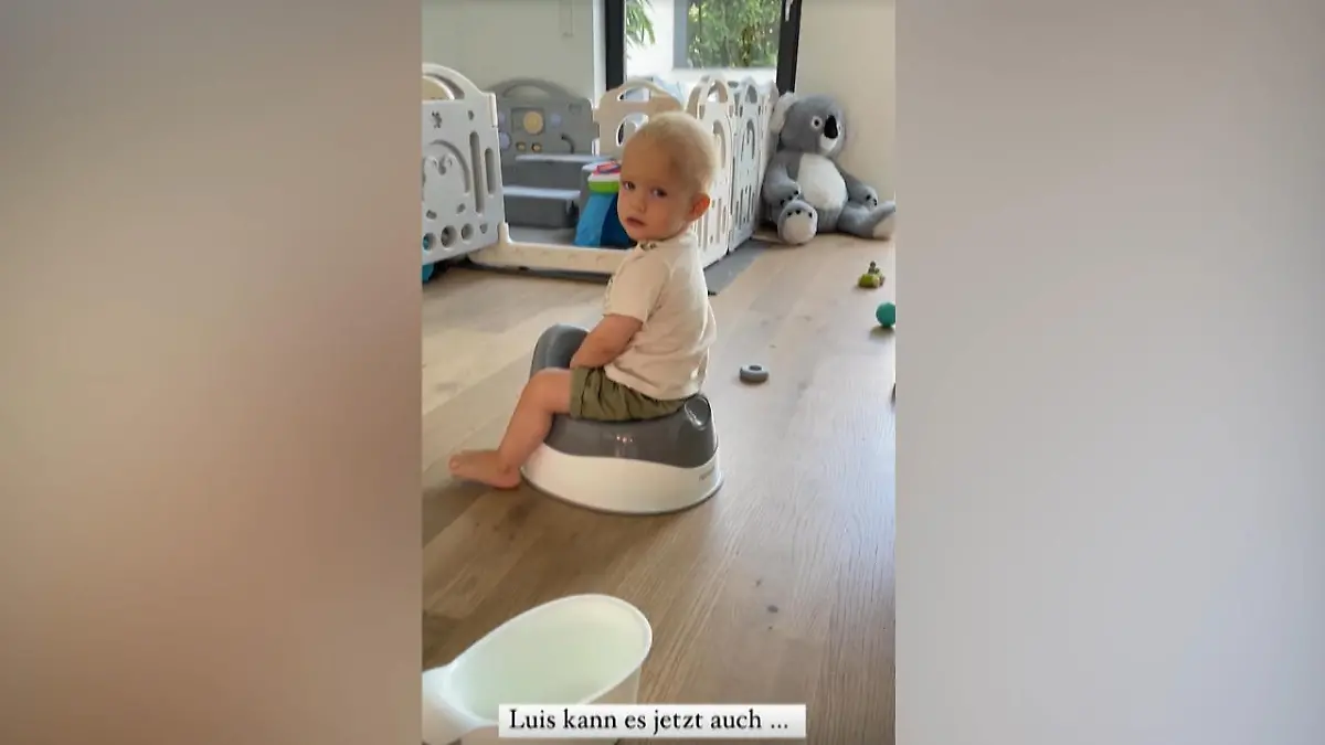 Töpfchen-Training im Hause Szewczenko Lachtränen garantiert!