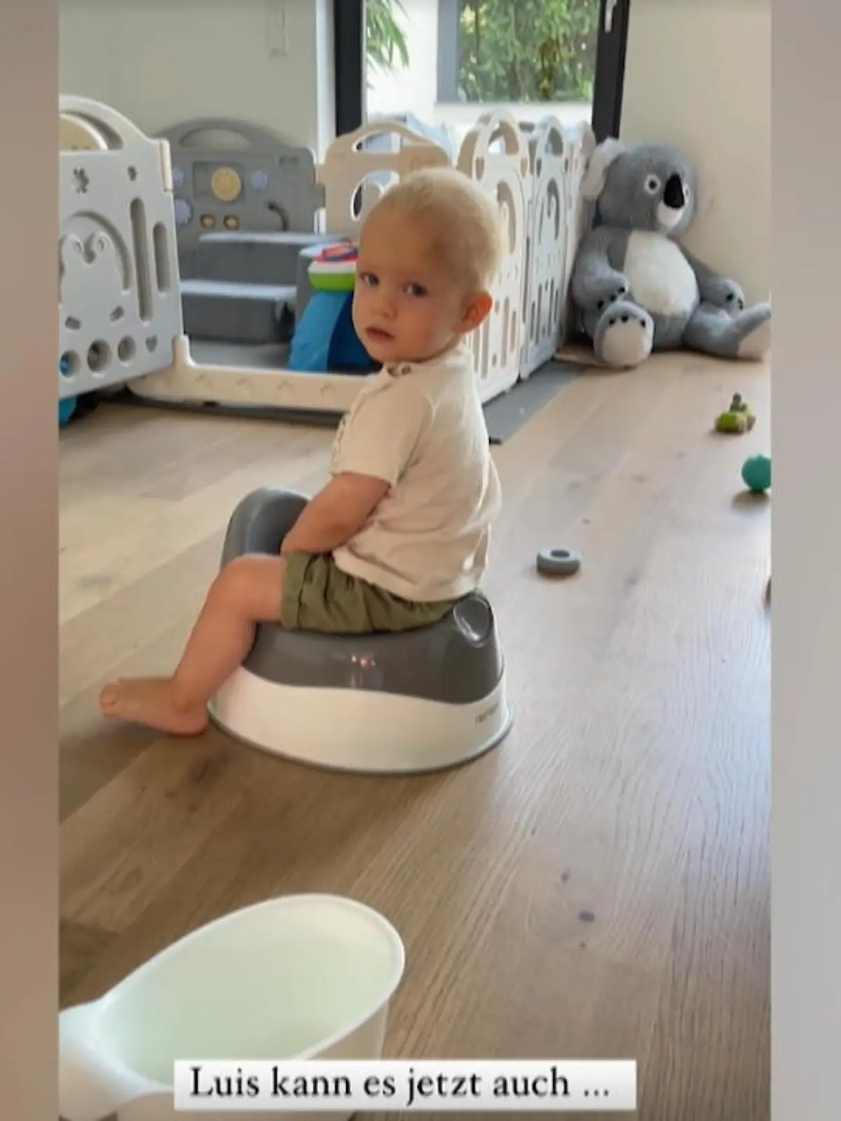 Bild zu: "Töpfchen-Training im Hause Szewczenko"