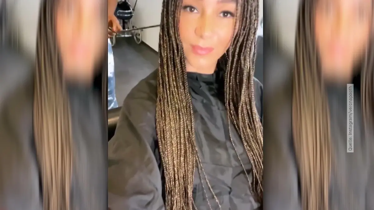 Verona Pooth hat keine Braids mehr Schon wieder eine Veränderung