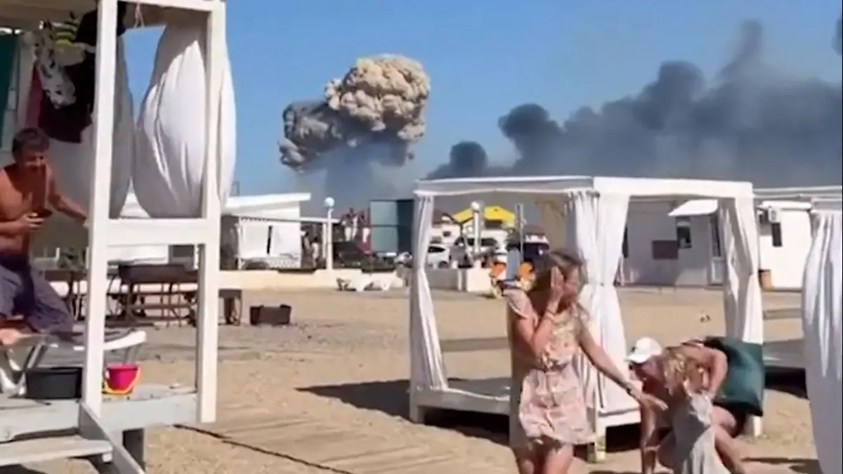 Ukraine verhöhnt russische Krim-Urlauber mit Video "Zeit, nach Hause zu fahren"