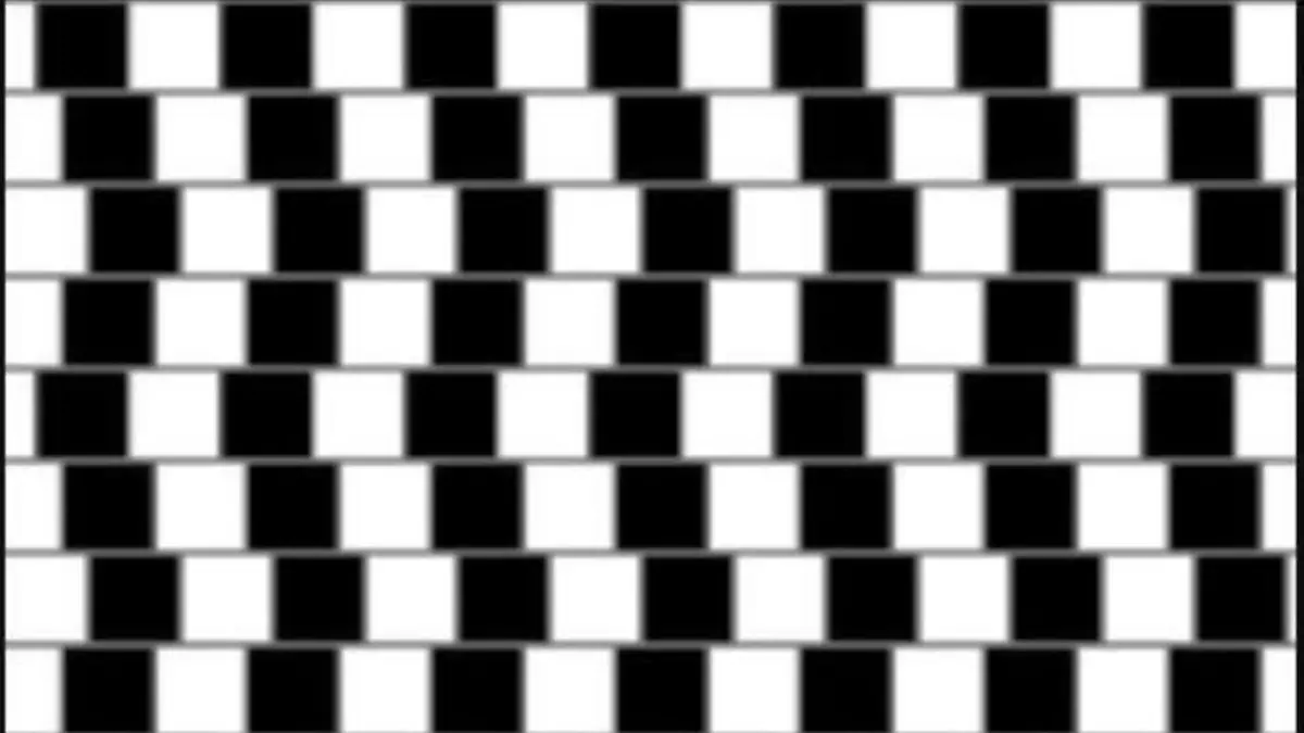 Für unsere Augen fallen die horizontalen Linien optisch ab.