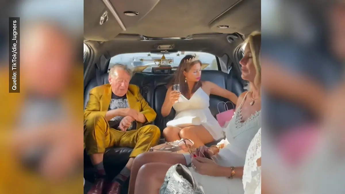 Richard Lugner ist jetzt auf TikTok Lustige Einblicke