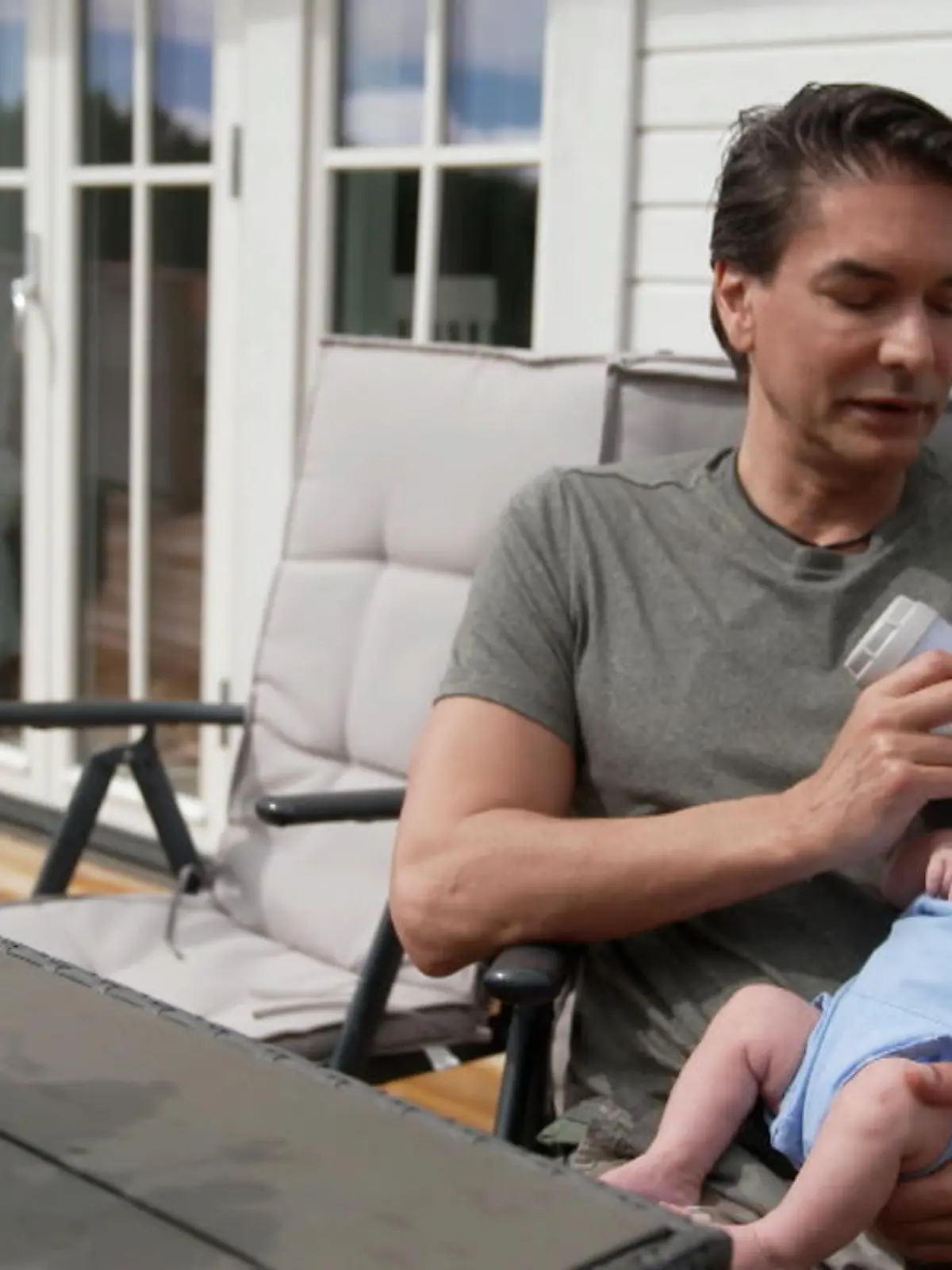 Bild zu: "Marcus Schenkenberg will seinen Sohn nicht verwöhnen"