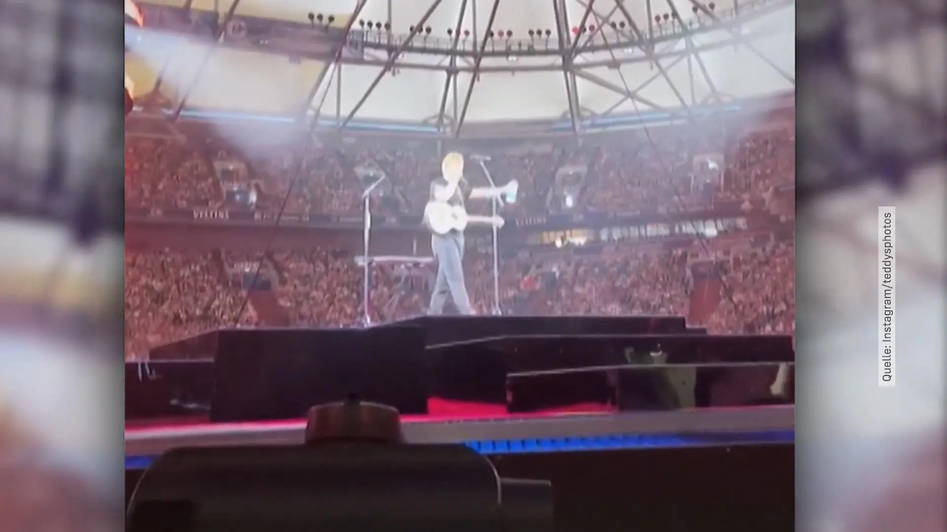 Superstar Ed Sheeran begeistert Gelsenkirchen Tourauftakt in Deutschland