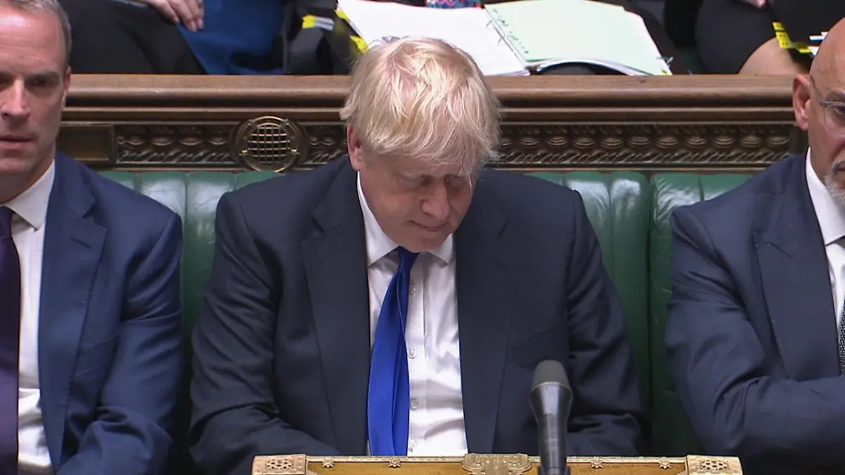 Britischer Premier Johnson tritt zurück Boris gibt auf!