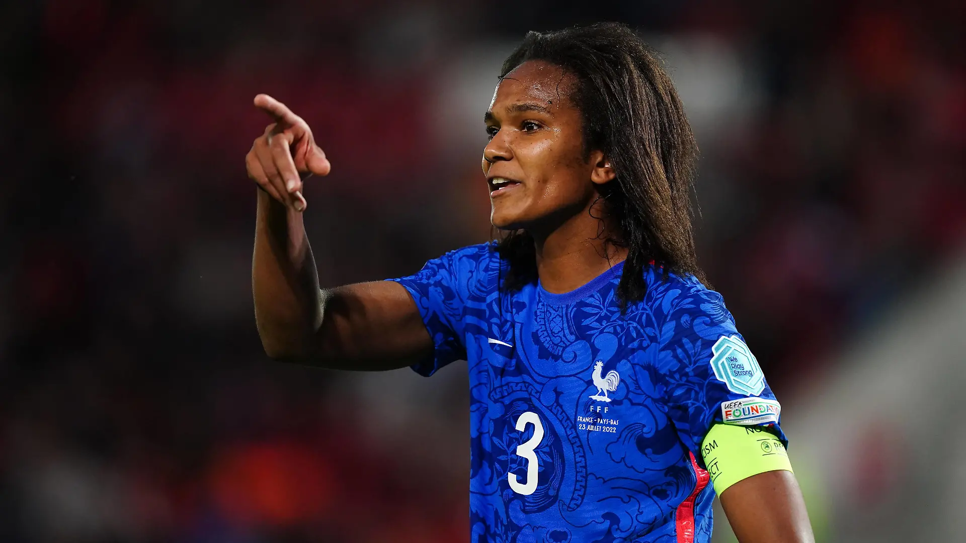 France v Netherlands - UEFA Women s Euro 2022 - Quarter Final - New York Stadium France s Wendie Renard during the UEFA Women s Euro 2022 quarter-final match at New York Stadium, Rotherham. Picture date: Saturday July 23, 2022. Use subject to restrictions. Editorial use only, no commercial use without prior consent from rights holder. PUBLICATIONxNOTxINxUKxIRL Copyright: xMikexEgertonx 68014901