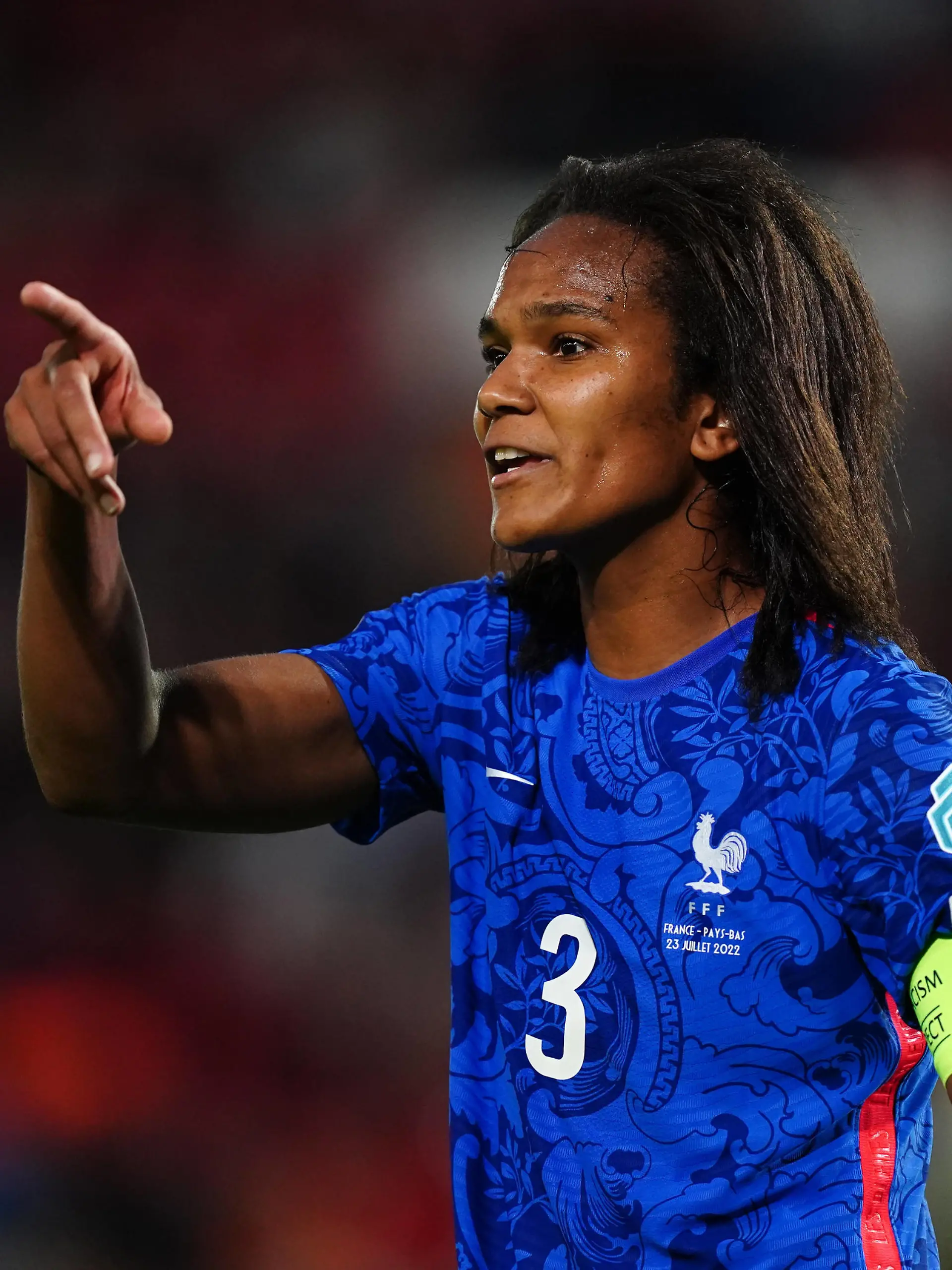  France v Netherlands - UEFA Women s Euro 2022 - Quarter Final - New York Stadium France s Wendie Renard during the UEFA Women s Euro 2022 quarter-final match at New York Stadium, Rotherham. Picture date: Saturday July 23, 2022. Use subject to restrictions. Editorial use only, no commercial use without prior consent from rights holder. PUBLICATIONxNOTxINxUKxIRL Copyright: xMikexEgertonx 68014901
