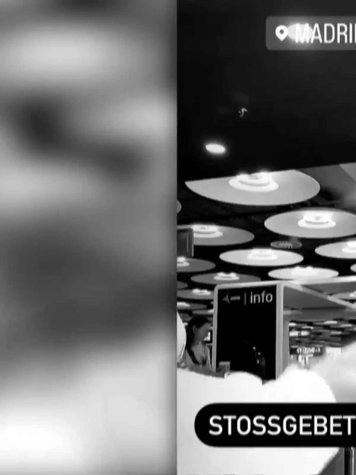 Bild zu: "Stefanie Giesinger gestrandet in Madrid"