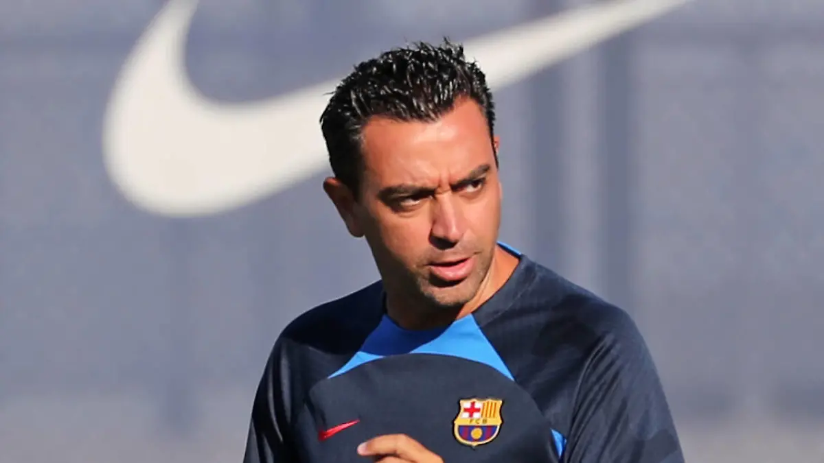  FC Barcelona, Barca Training Session Xavi Hernandez during the FC Barcelona training at the Joan Gamper sports city, in Barcelona, on 08th July 2022. -- Barcelona Barcelona Spain PUBLICATIONxNOTxINxFRA Copyright: xUrbanandsportx originalFilename:urbanandsport-fcbarcel220708_np0Rb.jpg