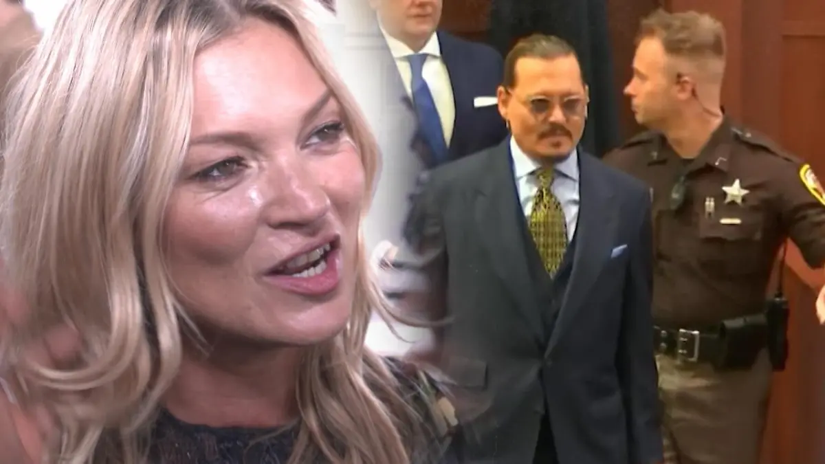 Kate Moss feiert mit Johnny Depp in London Kurz vor Urteilsverkündung