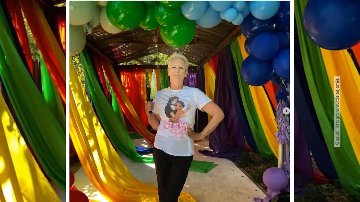 Tochter Ruby feiert Hochzeit im Cosplay-Look Jamie Lee Curtis