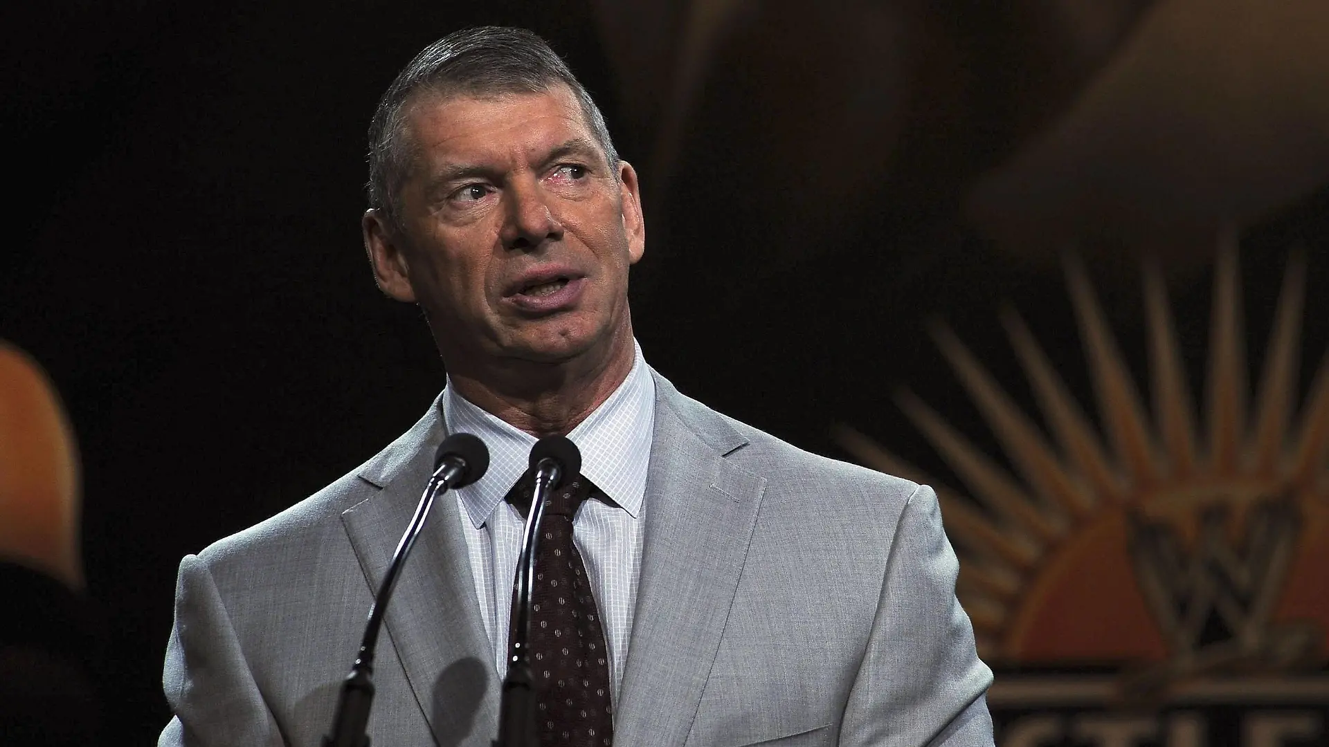 Mar 26, 2008 - New York, New York, USA - WWE president VINCE MCMAHON speaks at a press conference for WrestleMania XXIV at the Hard Rock Cafe In New York City. PUBLICATIONxINxGERxSUIxAUTxONLY - ZUMAny1_ 20080326_jes_ny1_319
Mar 26 2008 New York New York USA WWE President Vince MCMahon Speaks AT a Press Conference for Wrestlemania XXIV AT The Hard Rock Cafe in New York City PUBLICATIONxINxGERxSUIxAUTxONLY ZUMAny1_ 20080326_jes_ny1_319