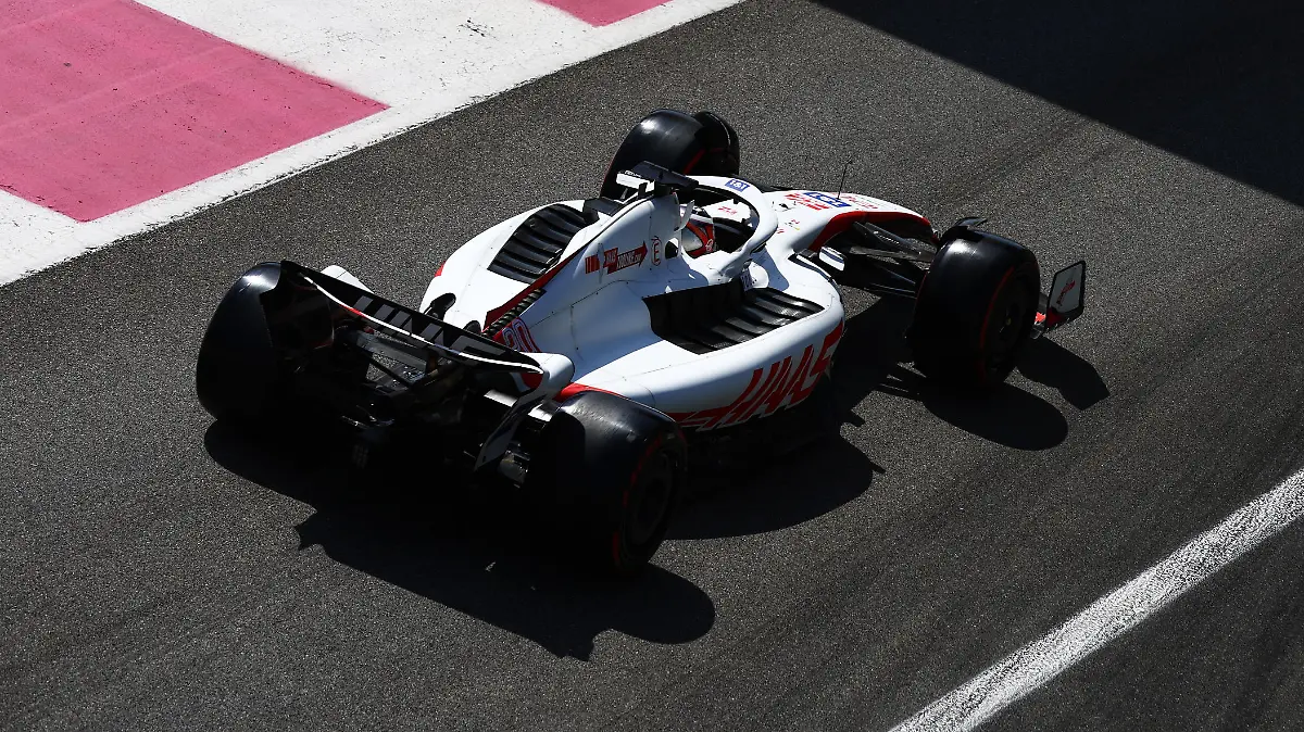 LE CASTELLET, FRANCE - JULY 23: Kevin Magnussen of Denmark driving the (20) Haas F1 VF-22 Ferrari on track during qualifying ahead of the F1 Grand Prix of France at Circuit Paul Ricard on July 23, 2022 in Le Castellet, France. (Photo by Clive Rose/Getty Images)