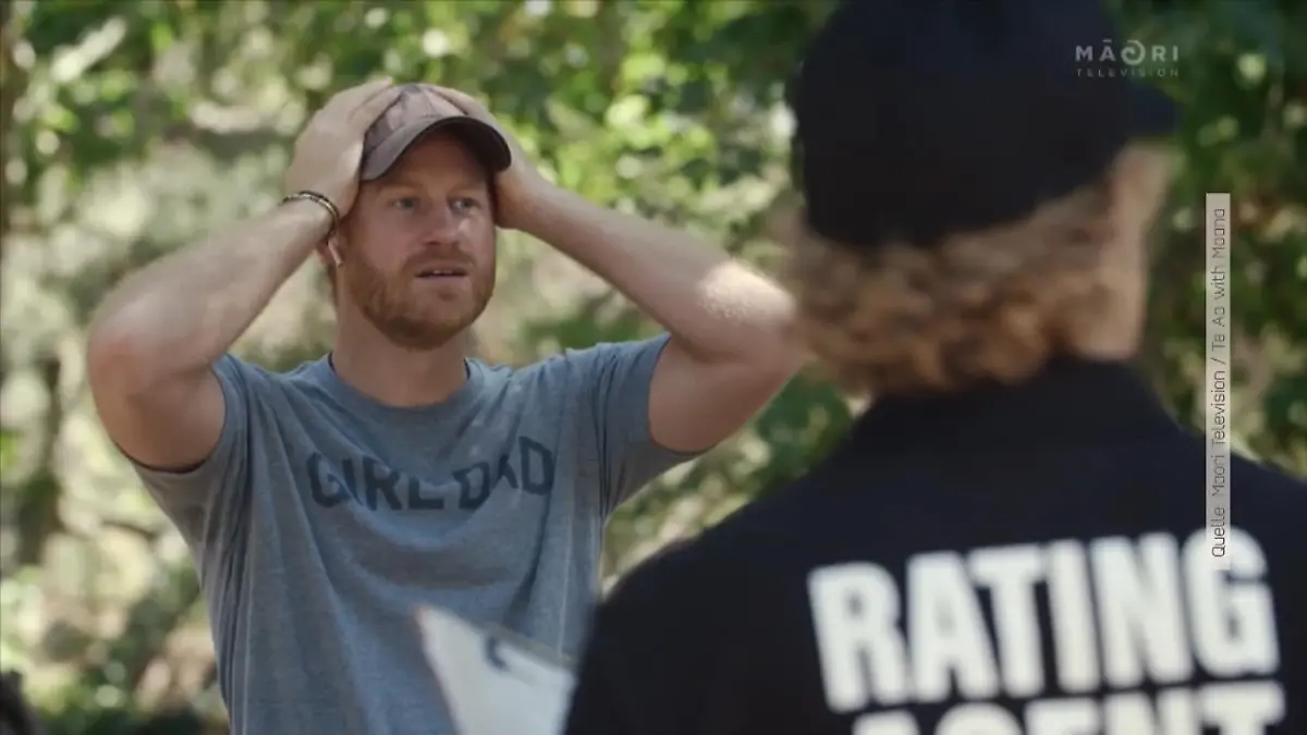 Erste Einblicke in seinen Neuseeland-Spot Schauspieler Prinz Harry
