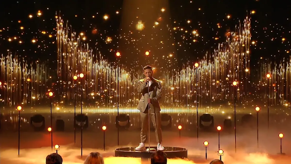 Gianni Laffontien kämpft mit seinen Gefühlen Auf der DSDS-Showbühne versagt beinah seine Stimme