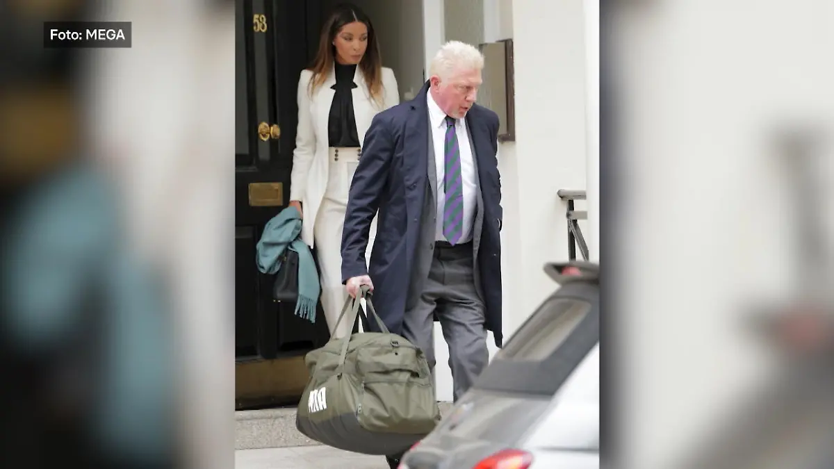 Boris Becker mit gepackten Sachen vor Gericht Straßmaß erwartet