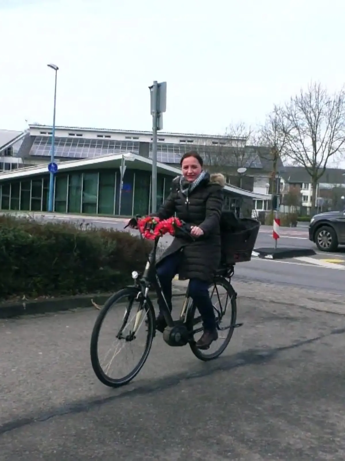 Bild zu: "Hund Cosmo kann Fahrradfahren nicht leiden"