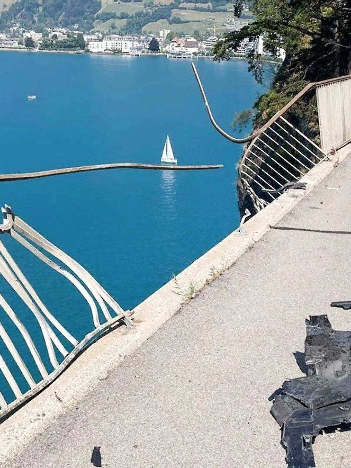 In Brunnen kam es zu einem schrecklichen Verkehrsunfall.