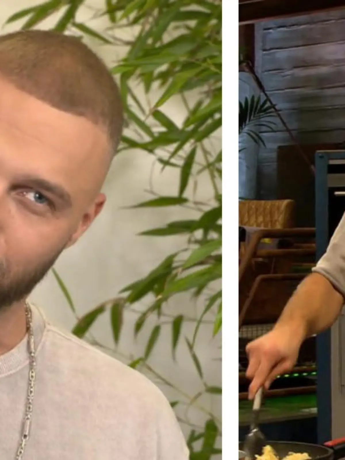 Bild zu: "Dschungel-König Filip Pavlovic bei "Grill den Henssler""