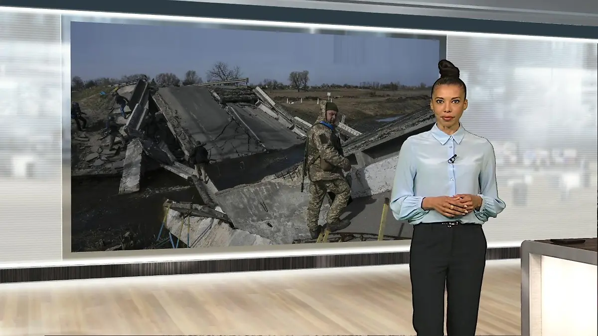 "Ukraine Update" mit Karolina Ashion Video-Nachrichten auf Ukrainisch am 31. März