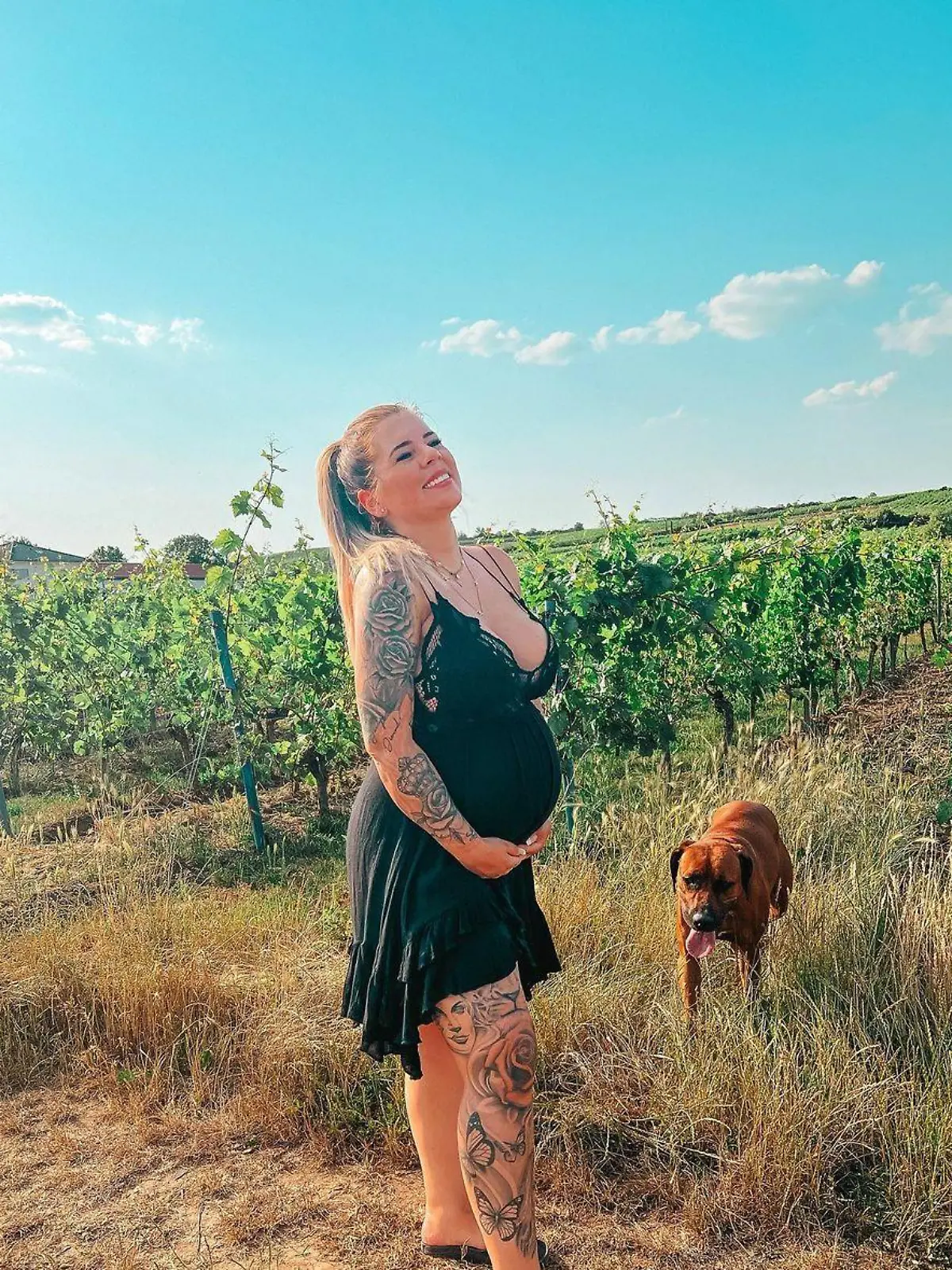 Ihr Babybauch hat in den vergangenen Wochen einen ordentlichen Schub gemacht. Gemeinsam mit ihrem Freund Steffen König erwartet Jenny Frankhauser einen Jungen.