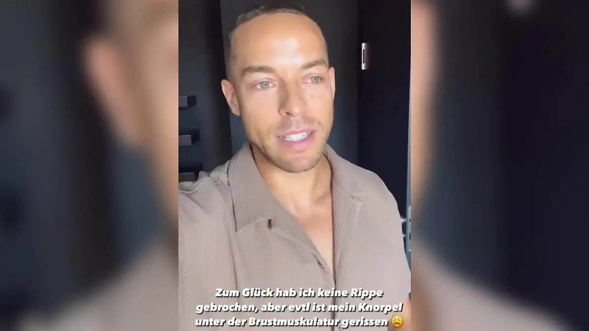 Auf Instagram gibt Andrej Mangold Updates über seinen Gesundheitszustand