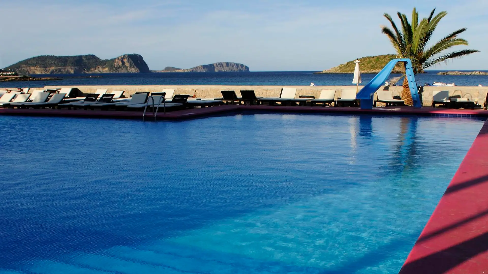 Pool, Es Canar, Ibiza, Pityusen, Balearen, Spanien, Europa