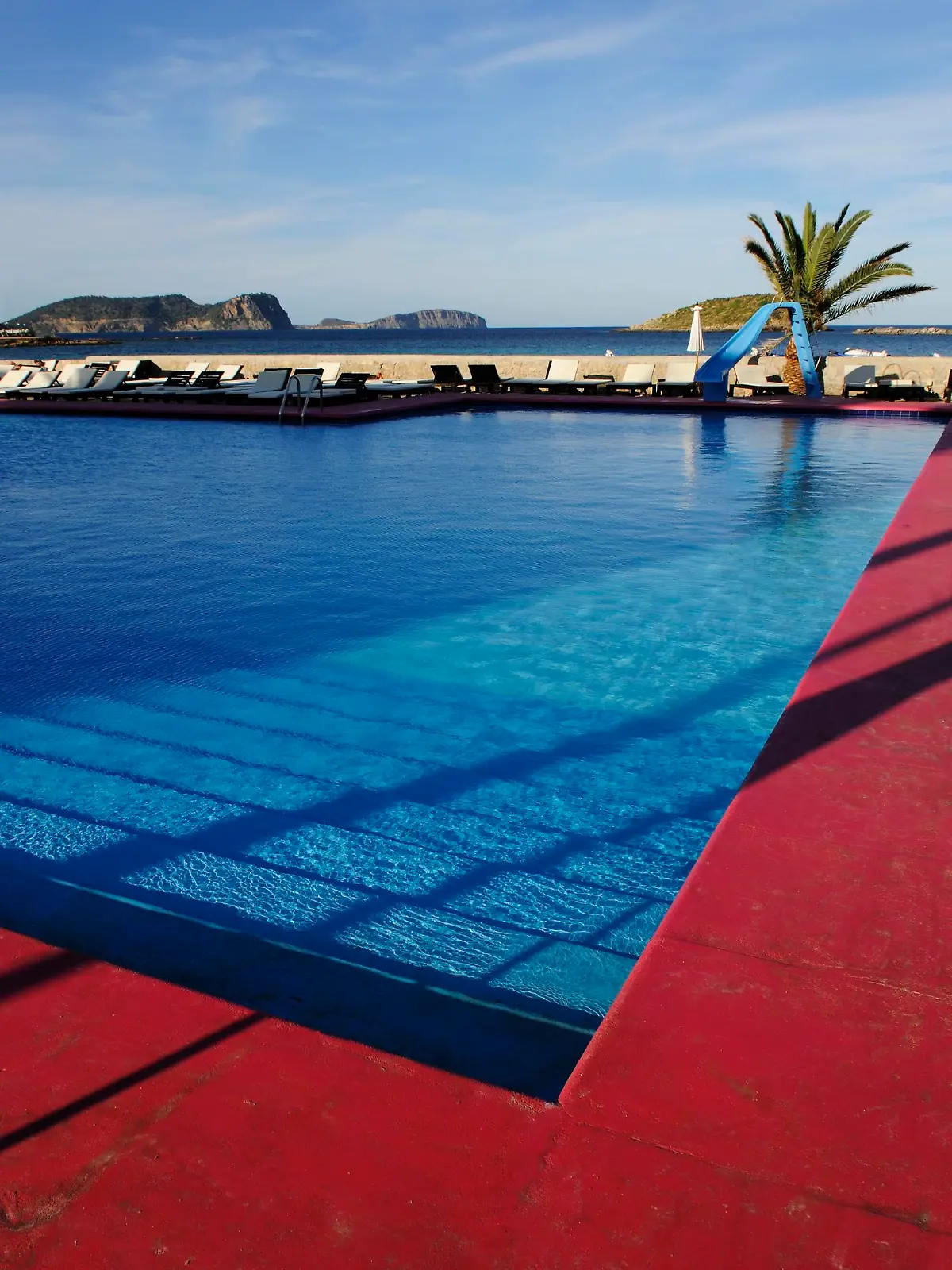 Pool, Es Canar, Ibiza, Pityusen, Balearen, Spanien, Europa