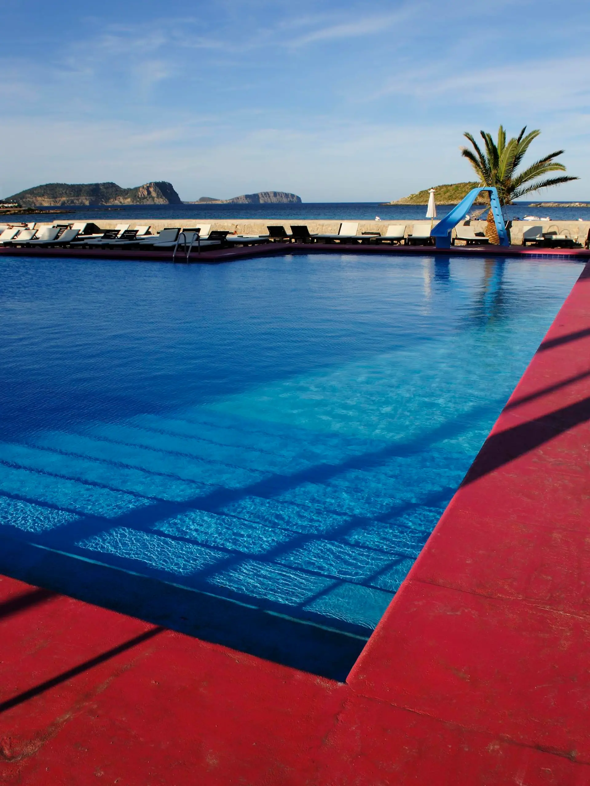 Pool, Es Canar, Ibiza, Pityusen, Balearen, Spanien, Europa