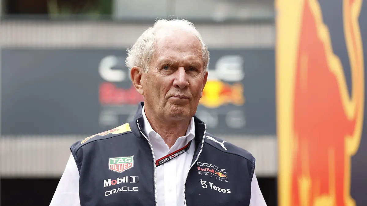09.07.2022, Österreich, Spielberg: Motorsport: Formel-1-Weltmeisterschaft, Großer Preis von Österreich am Red Bull Ring, Vor dem Rennen: Helmut Marko, Red-Bull-Motorsportchef, kommt an der Rennstrecke an. Foto: Erwin Scheriau/APA/dpa +++ dpa-Bildfunk +++