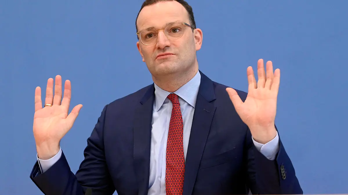 Jens Spahn bei der Pressekonferenz zu Auffrischimpfungen gegen Corona im Haus der Bundespressekonferenz. Berlin, 03.11.2021 *** Jens Spahn at the press conference on booster vaccinations against Corona in the House of the Federal Press Conference Berlin, 03 11 2021 Foto:xF.xKernx/xFuturexImage