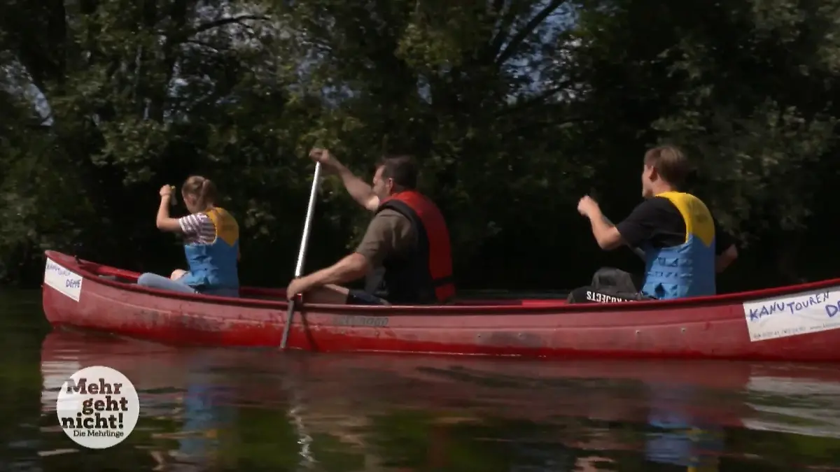 Kanutour mit Pubertätsmonstern Es wird hitzig