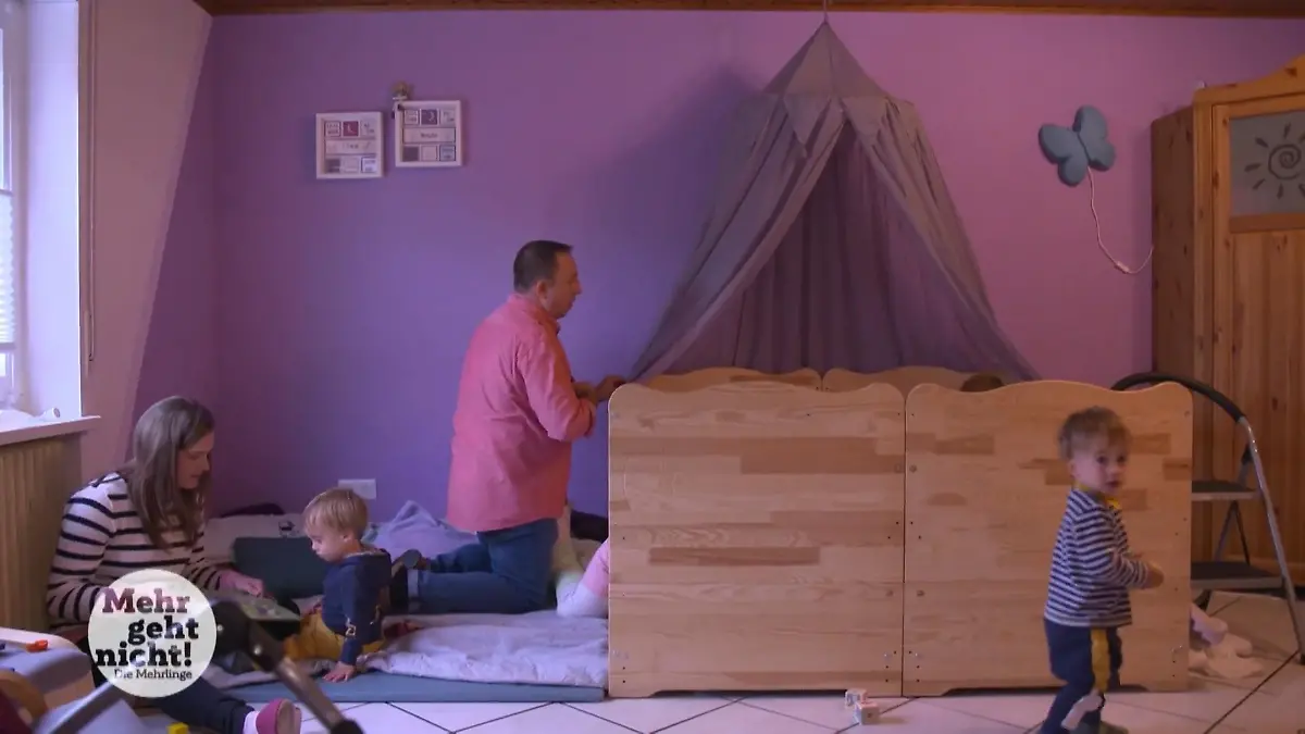 Das lang erwartete Zimmer ist fertig Erleichterung