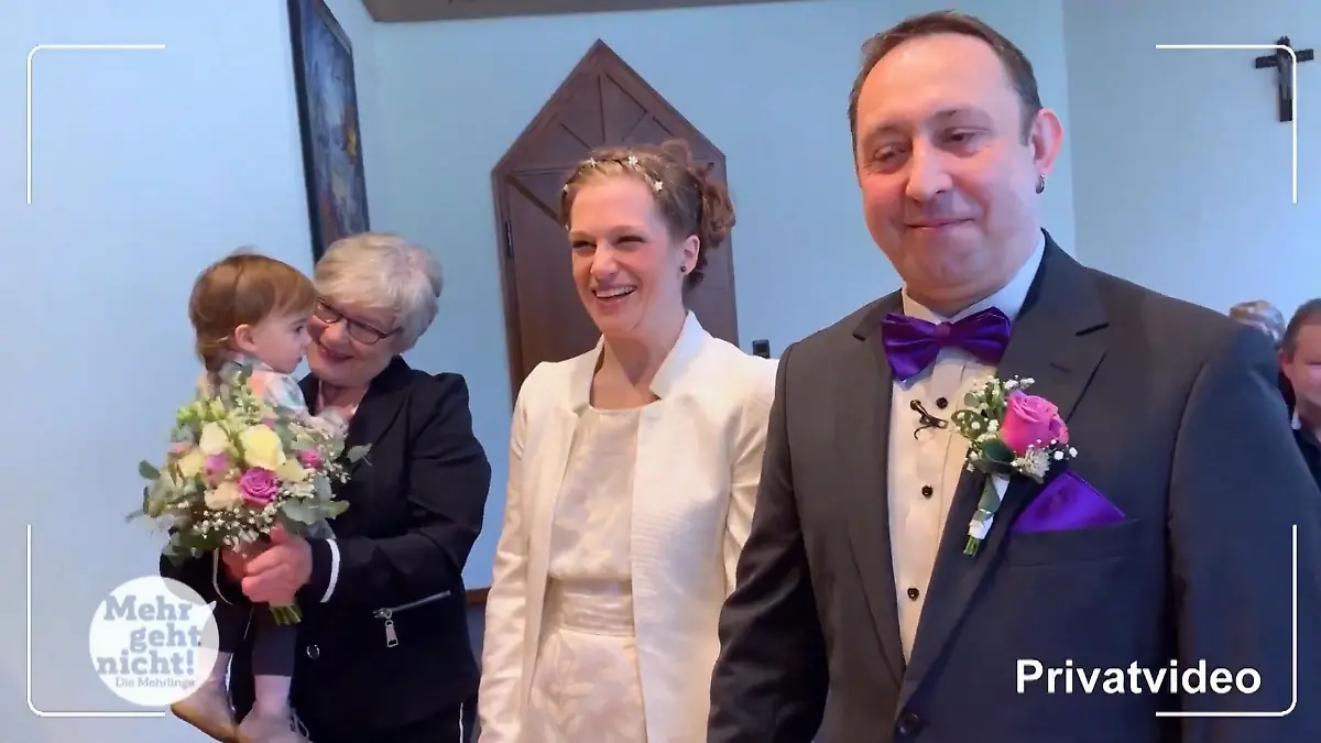 Endlich verheiratet! Nach dem Mega-Stress