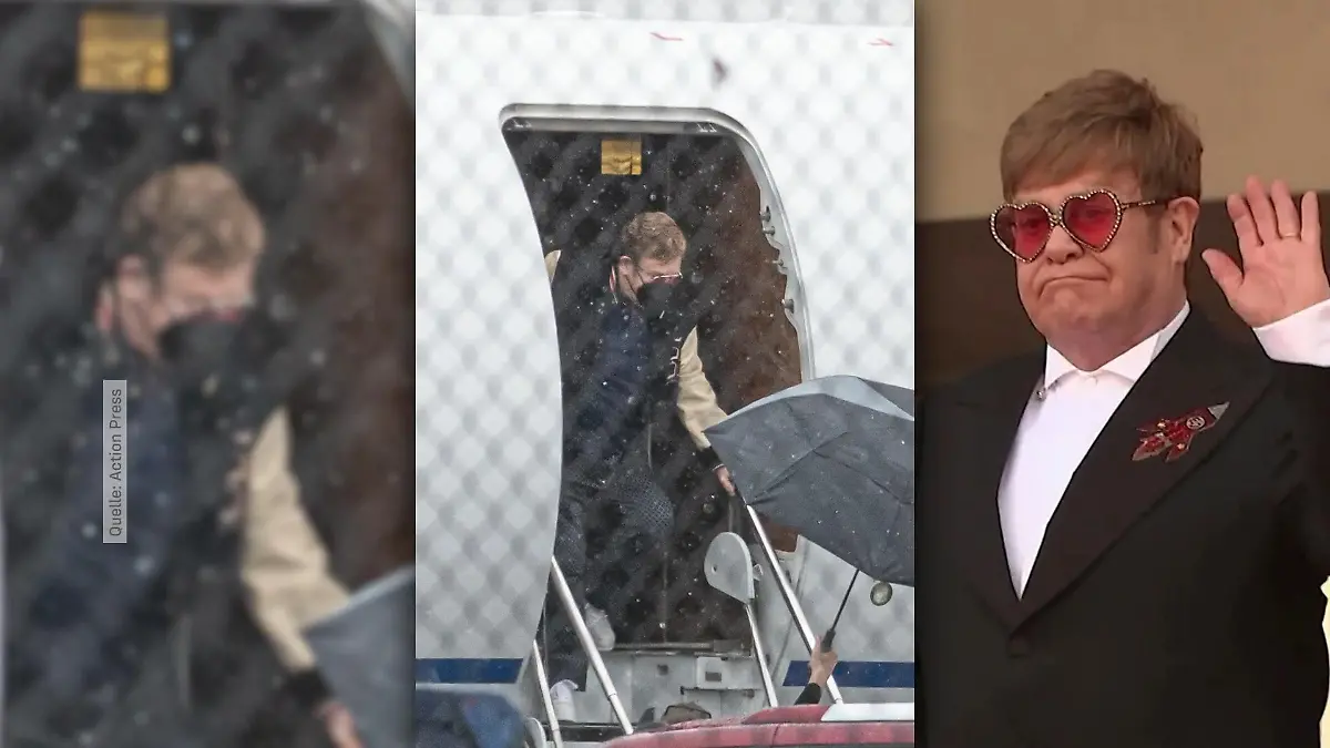 Elton John erlebt Horror-Flug Notlandung