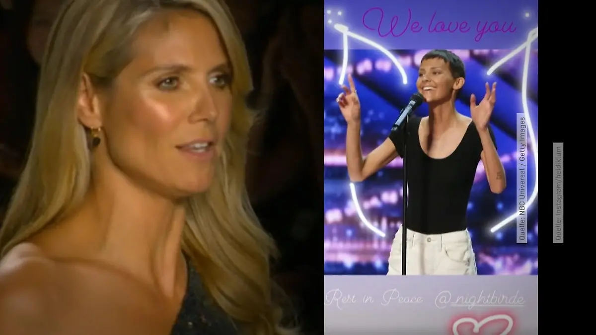 "America's Got Talent"-Star (†31) stirbt! Heidi Klum trauert Kampf gegen Krebs verloren