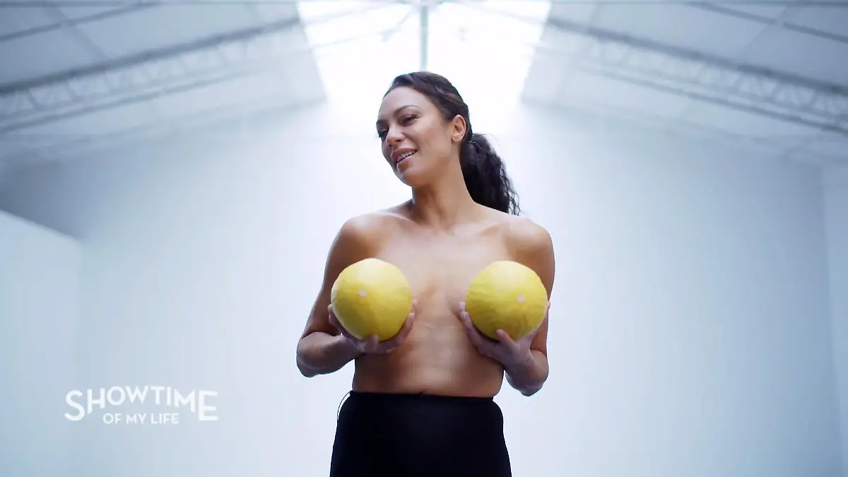 Lilly Becker und ihre Melonen sind "echt knackig" "Oben-Ohne-Dreh" bei "Showtime of my Life"