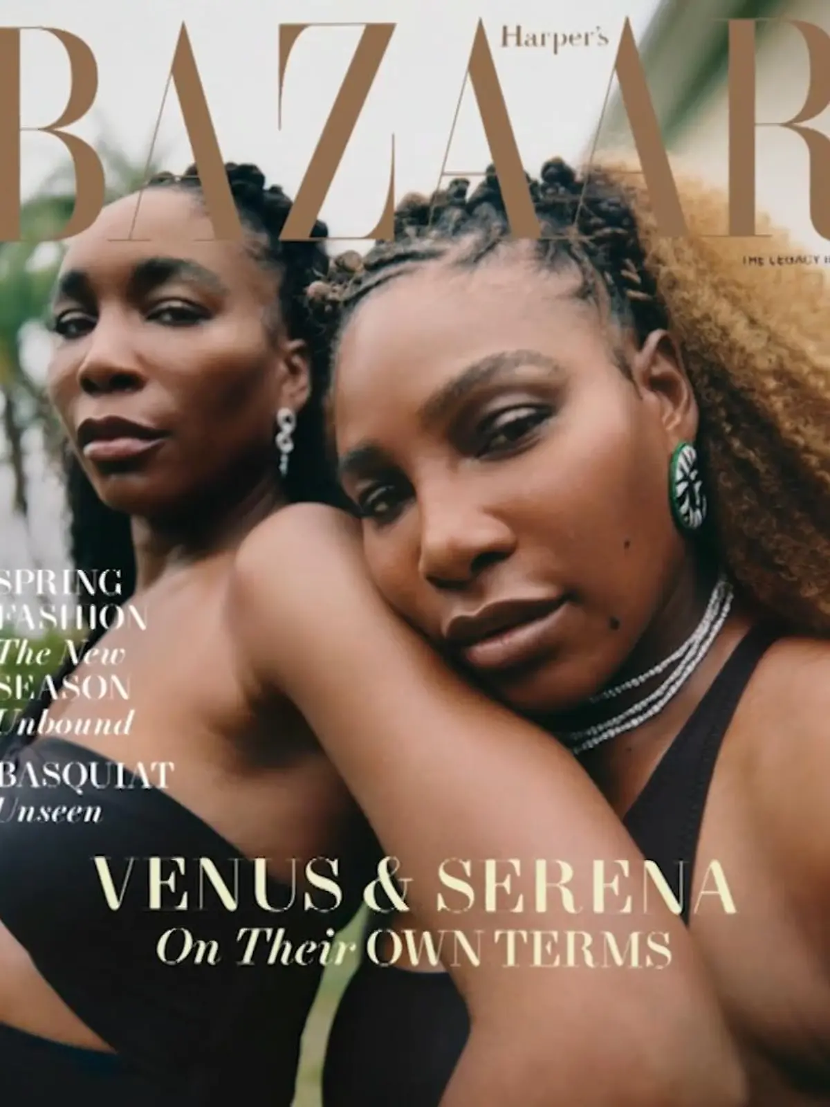 Bild zu: "Venus und Serena Williams strahlen auf Cover"