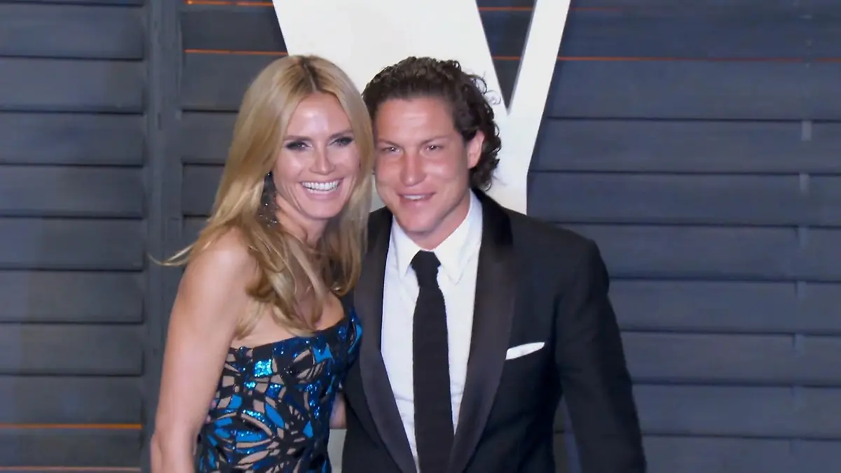 Total verwandelt! Vito Schnabel trägt jetzt platinblond Heidi Klum