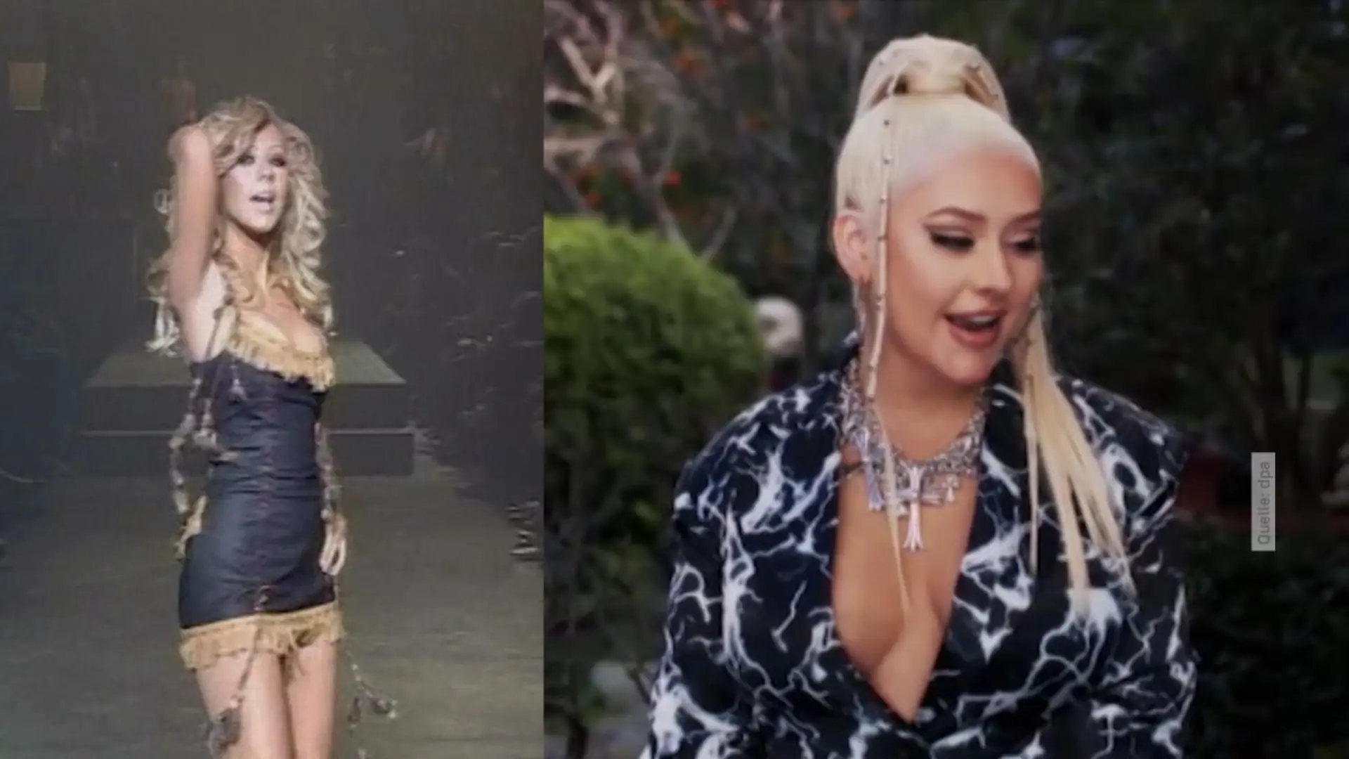 Christin Aguilera hat sich neu erfunden Knallharte Wandlung