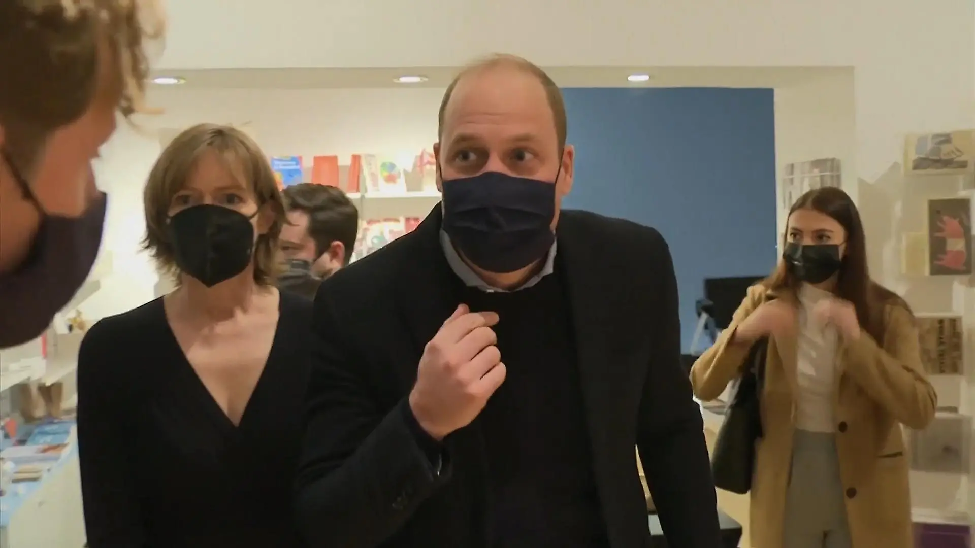 Prinz William lässt Reporter geschickt auflaufen Frage nach Prinz Andrew